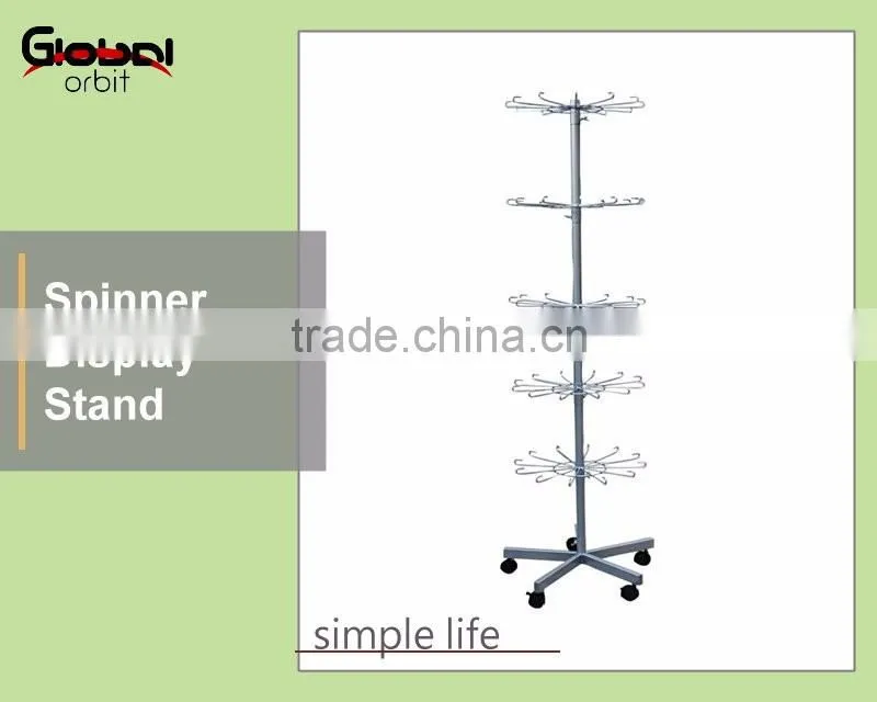 Durable Heavy Duty Shop Hanging Display Fixture Metal Circular Display Rail