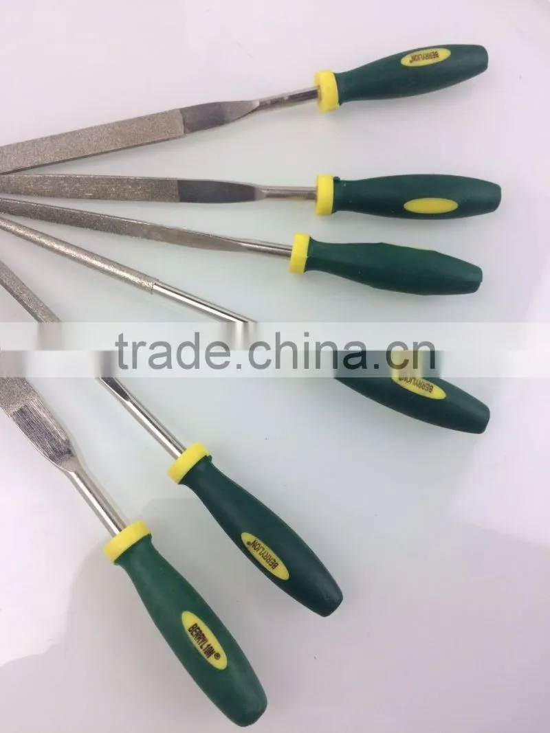 BERRYLION 6pcs diamond file packing in sets with high quality