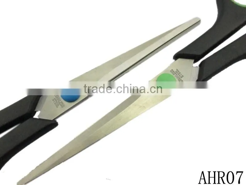 2016 hot sale stainless steel scissor with plastic handle