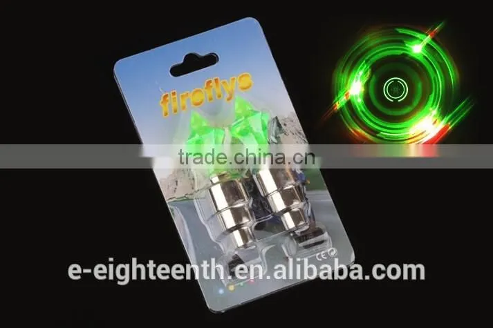 2016 New diamond shape flash 7 Color Wheel Neon LED Car Tyre Valve Cap Masonry auto Light Lamp Bulb