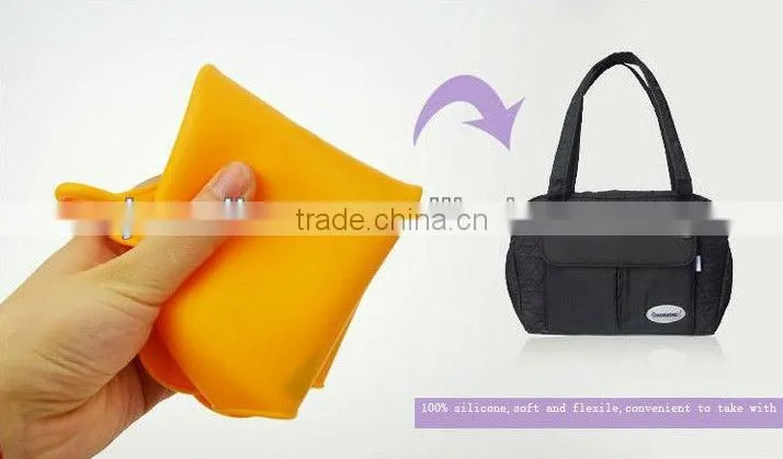 Wholesale blank silicone waterproof rubber baby bib