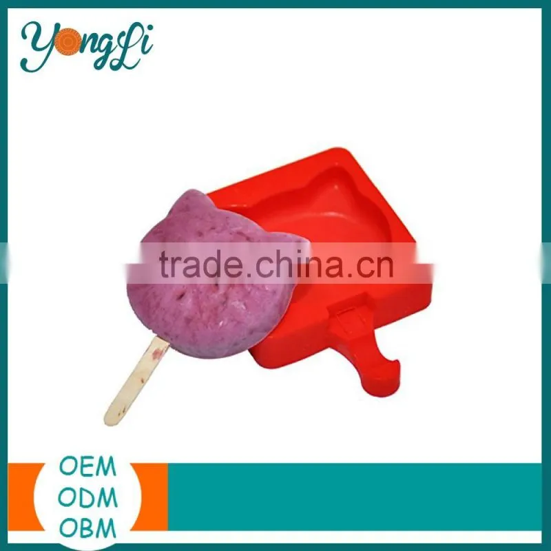 Wholesale BPA Free FDA Approved Food Grade Non Stick Mold Maker Flexible Various Color Silicone Ice Stick