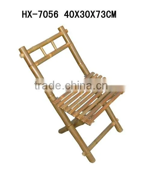Custom Bamboo Outdoor Furniture Garden Folding Chair
