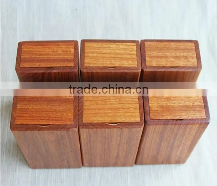 Handmade wooden cigarette box