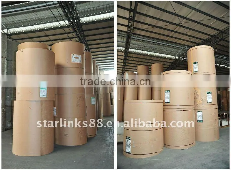 Brown kraft paper