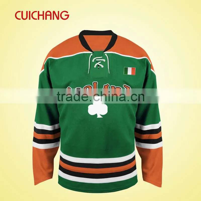 dye sublimated ice hockey jersey