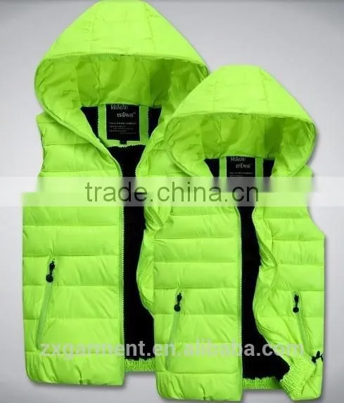 ZX OEM For Goose Down Vest