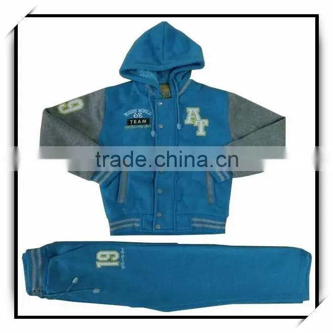 boys wholesale slimming jogging sports suit