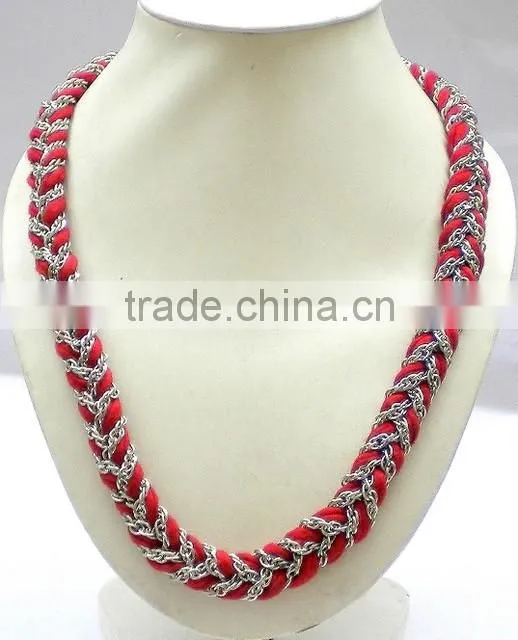 beaded necklace
