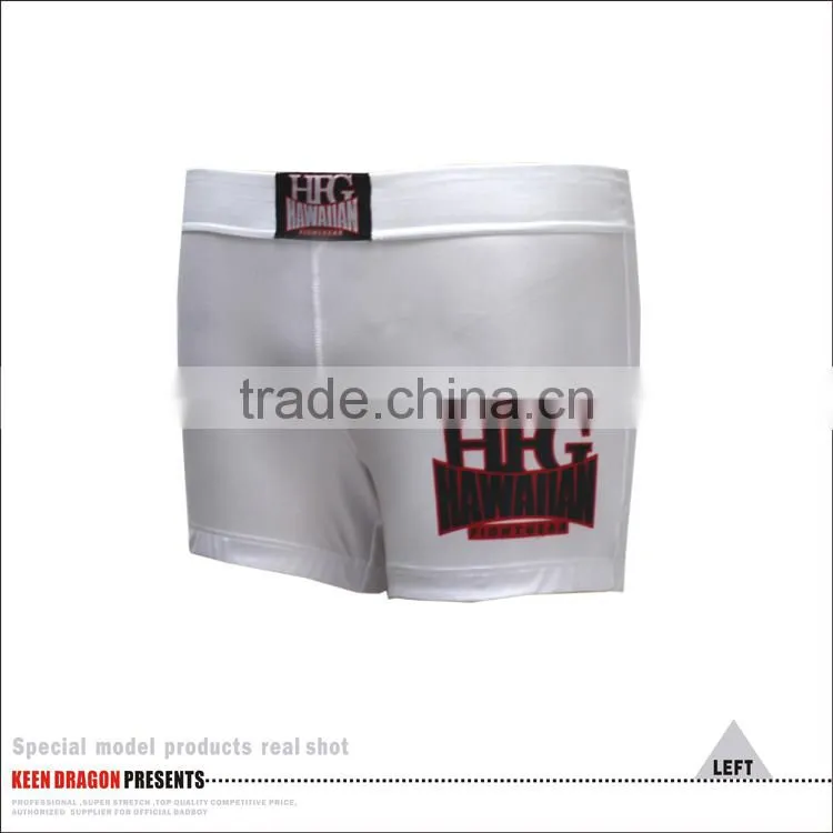 Men's Cheap Sportswear Polyester/spandex Printed Boxer Shorts