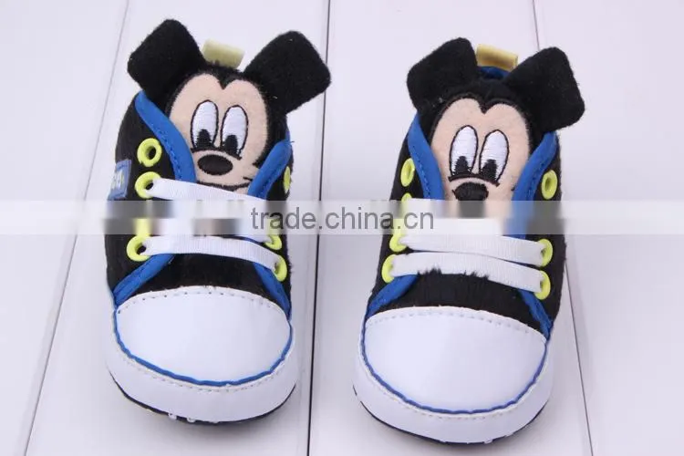 boys fashion mickey mouse sport shoes child shoe for walking baby walking