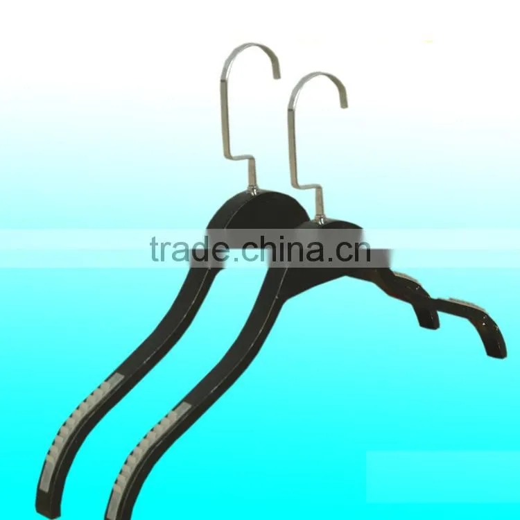 wholesale wood clothes shirts hangers wooden clothing hanger anti-skid wooden hanger