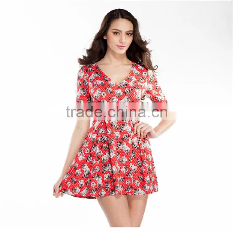 2015 Latest Design Short Skirt Beach Dress With Tail, Competitive Price