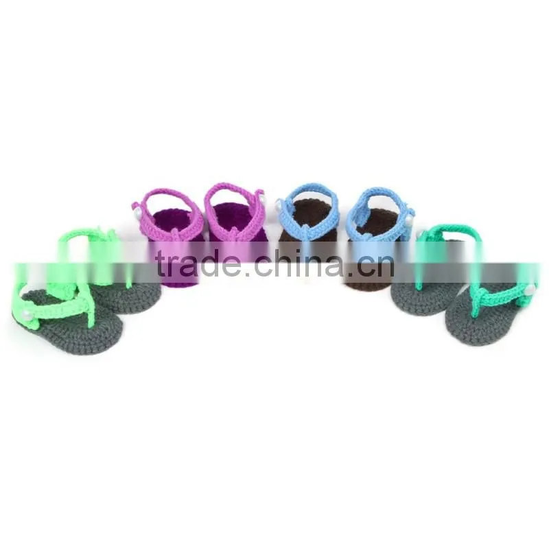 2015 hot sale baby summer crochet shoes LBS20151223-32