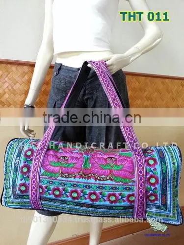 Thai Embroidered HMONG Hill Tribe Travel Bag THT 011