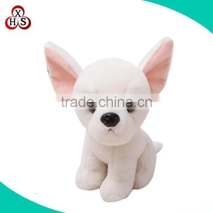 high quality custom animal plush stuffed toy french dog plush toy