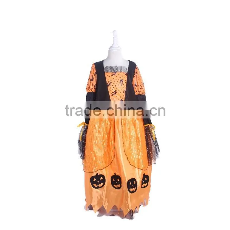 FDH1671 dress girls religious theme fabric fancy dress themes for kids