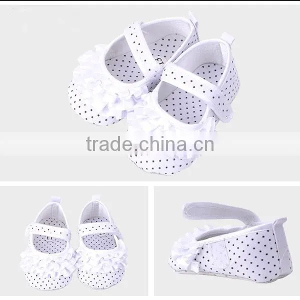 anti-slip soft sole princess baby girl shoes