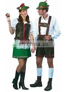 High quality German Oktoberfest Beer Men Costumes Sexy men costumes carnival costumes AGM2001