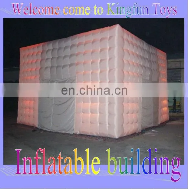 Lighting movable inflatable office pod