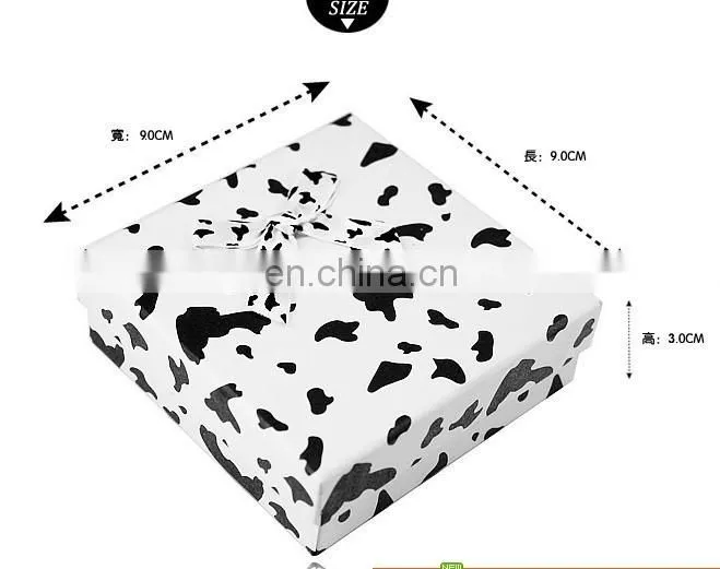 High quality custom leather belt box gift box paperboard box for Jewelry and gifts