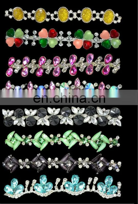 bling bling decorative rhinestone trim/rhinestone chain trim