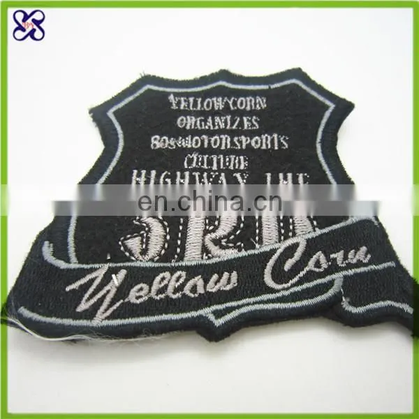 embroidery patch for trucker cap / patch embroidery