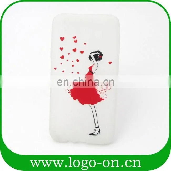 Hot selling fluorescent transparent TPU mobile case