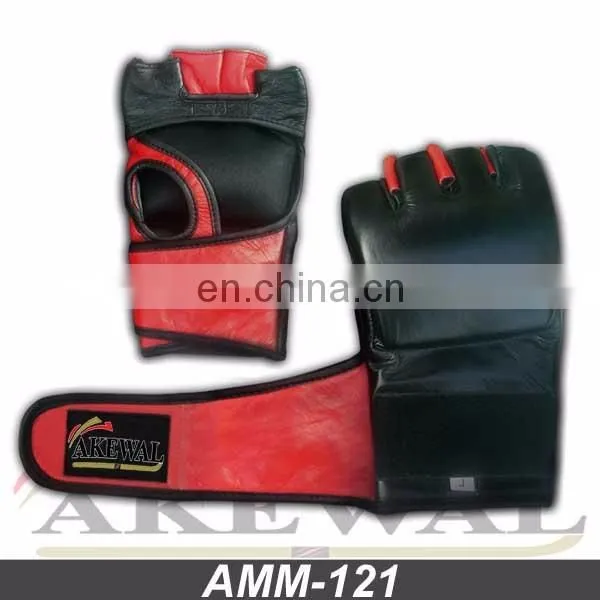 MMA Gloves Cowhide Leather