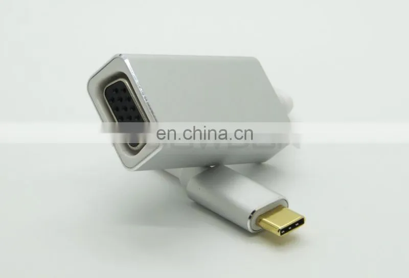 USB 3.1 Type C to VGA Adapter for MacBook USB C to VGA Cable