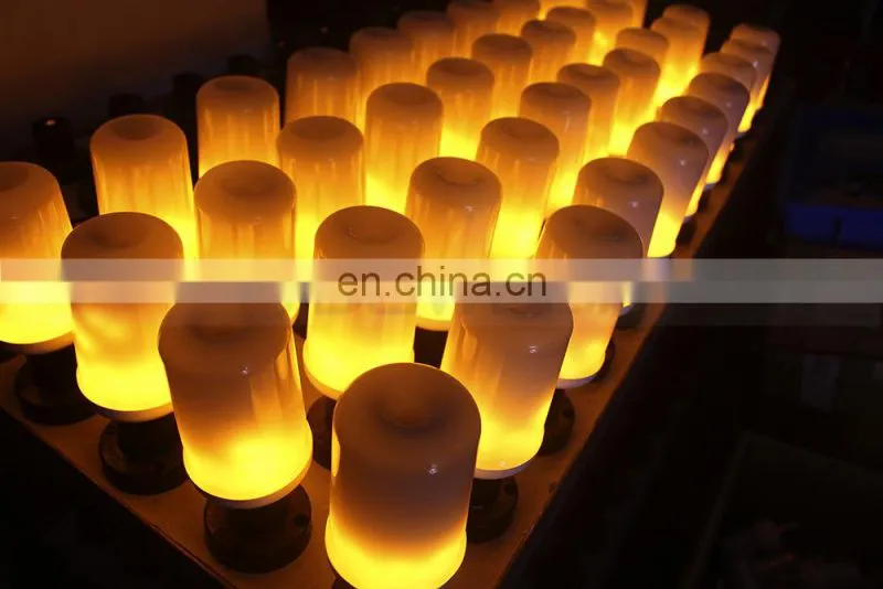 85V-265V Artificial Flame LED Blubs E27 Base Flickering Emulation Flame Light