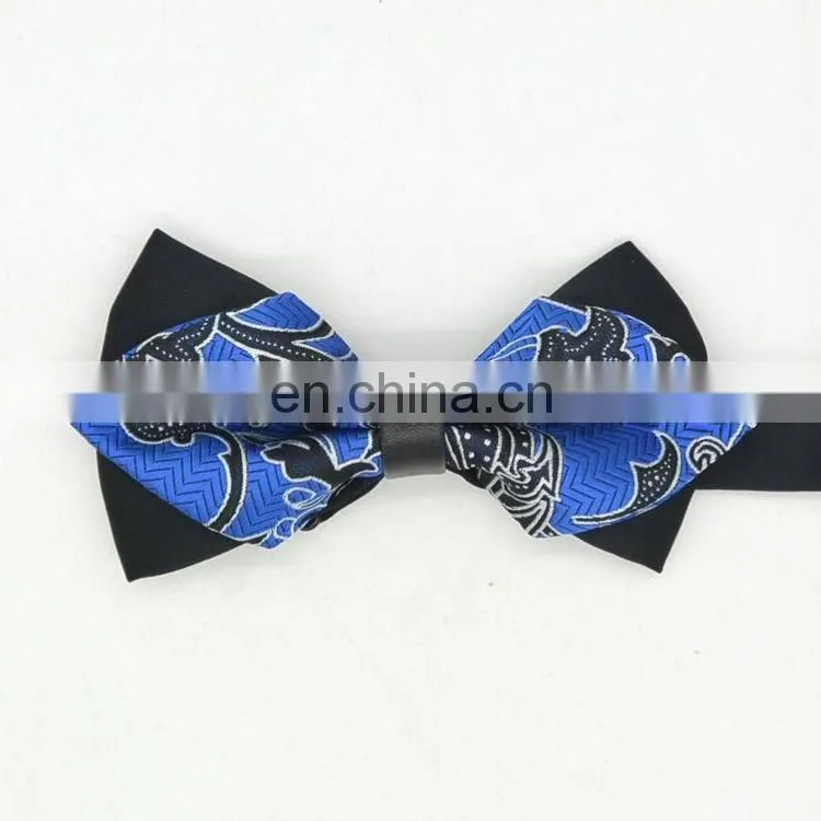 fashion diamond Tip Bow Ties