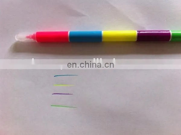 Multi Tip Highlighter Marker Pen for Reading Book