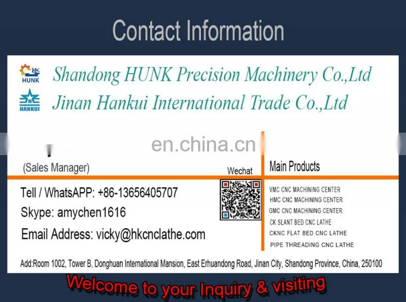 Taiwan Spindle ATC And CTS System Vertical CNC Milling Machine For Metal/Alloy/Steel Parts Machining