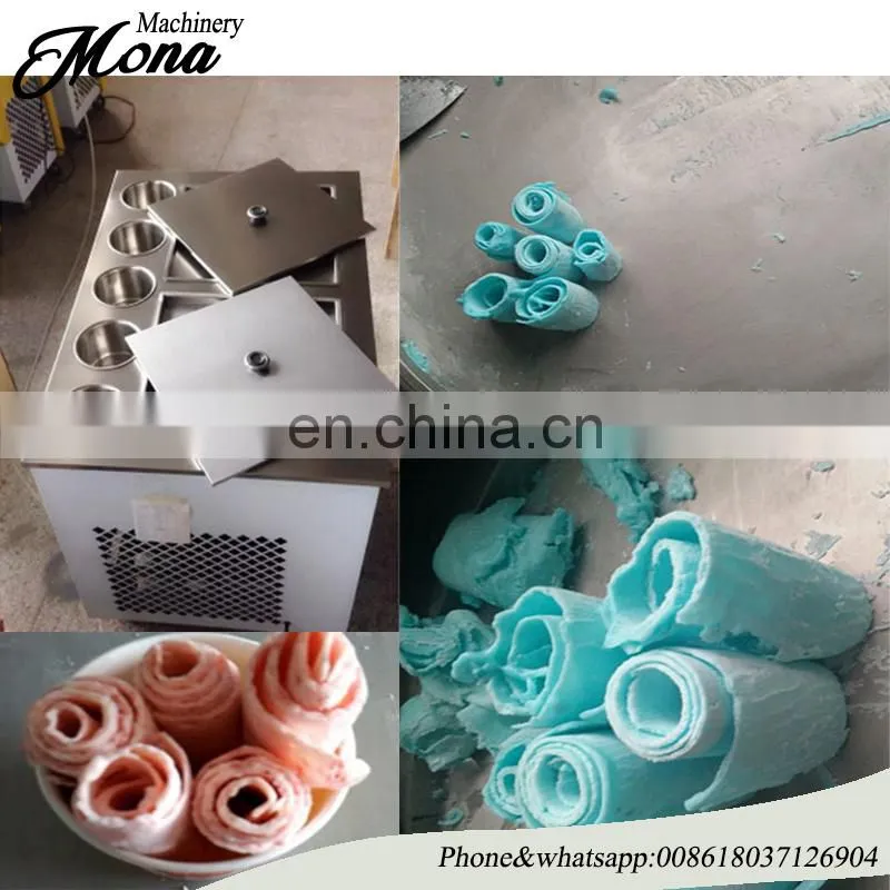 10 buckets thailand ice cream fryer, rolled fried ice cream machine,fried ice cream maker