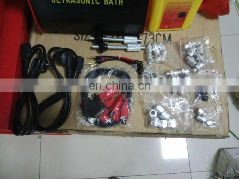 DTQ200 High Performance Gasoline Fuel Injector Flow Tester With Ultrasonic Cleaner