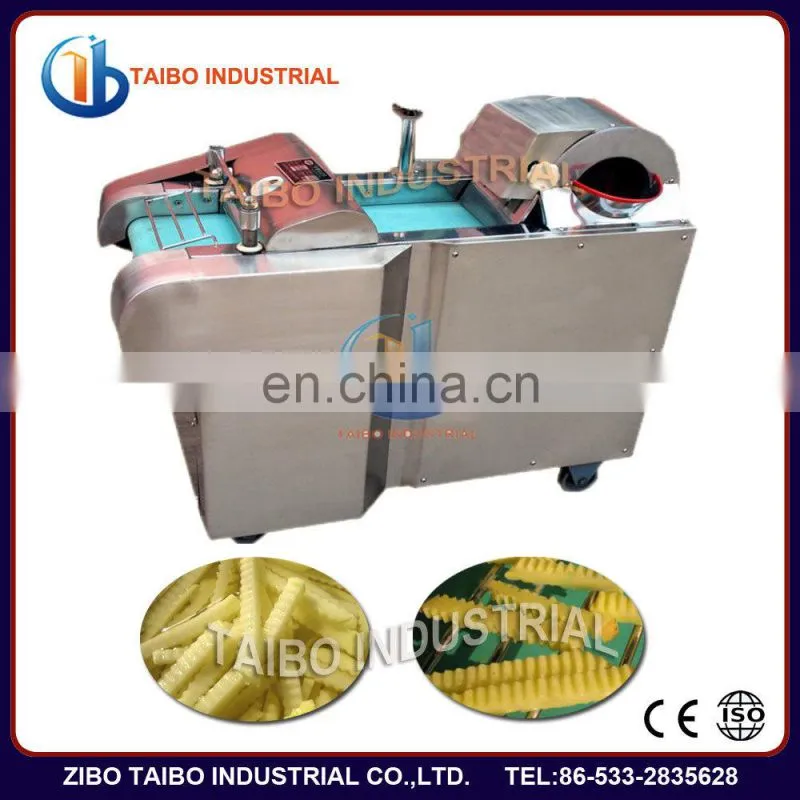 Commercial potato chips cutter/industrial vegetable cutter also for sweet potato, turnip, cassava