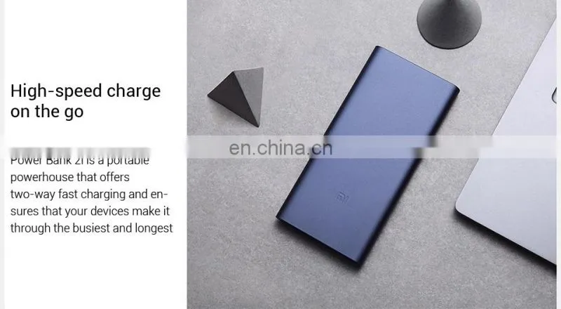 2020 Xiaomi Mi Power Bank 3 10000mAh USB Type C Two-Way 18W Quick Charging Powerbank External Battery Pack Portable Charger