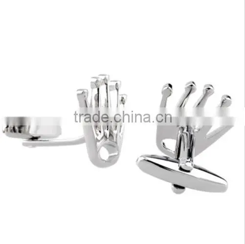 Cufflinks 1Pair Silver Design Fashion Shirt Men Party Wedding Men Gift Crown