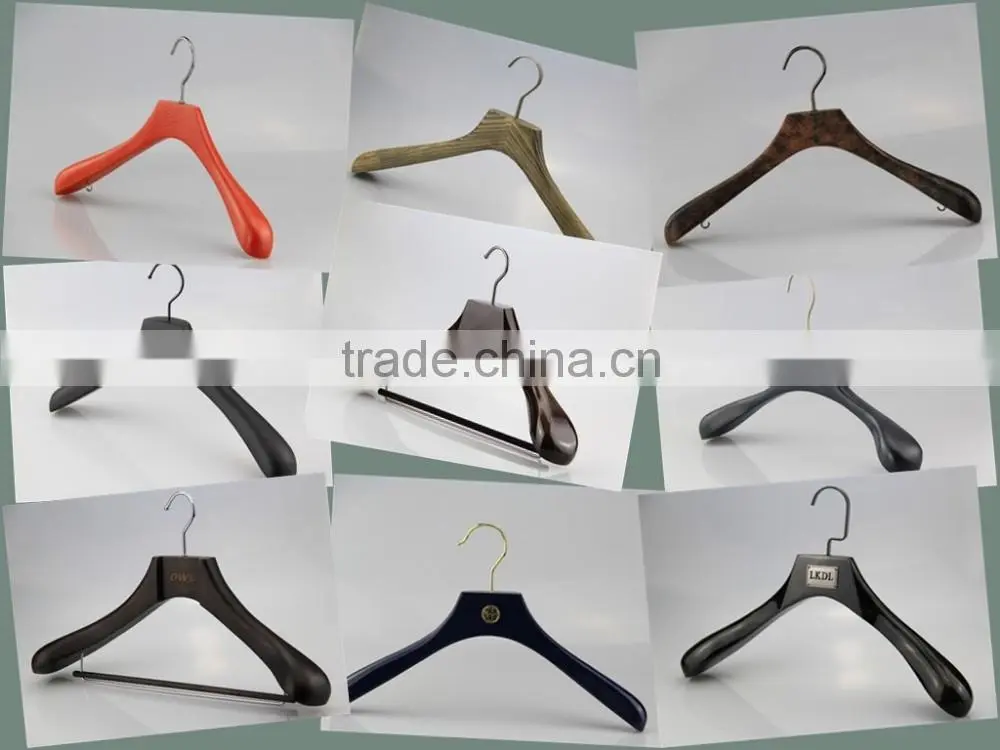 HA6692 kids wood hangers children clothes coat hanger for baby