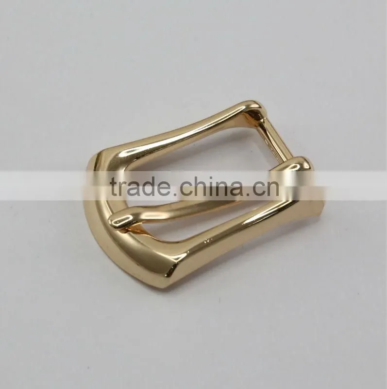 Metallic gold rectangle metal buckles