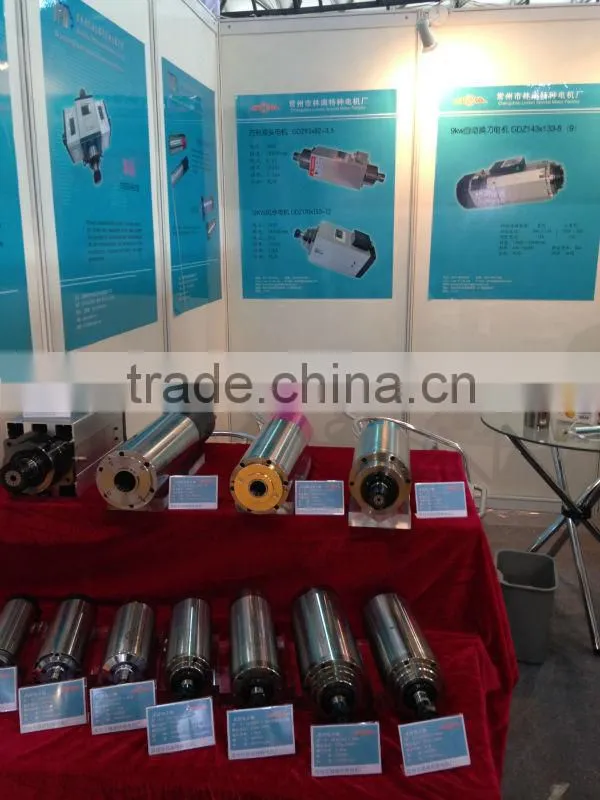 cnc inverter spindle motor 350w sealing-side aircooling spindle motor 200Hz