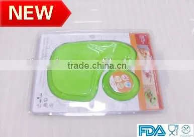 silicone plate dinner plate eco-friendly plate sushi plate