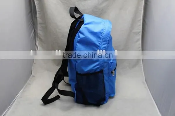 2014 Fashion Waterproof Polyester Foldable Hiking Backpack