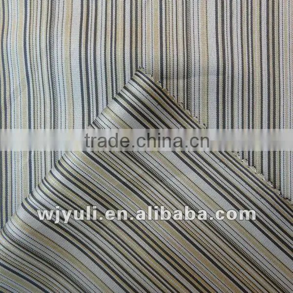 polyester yarn dyed sleeve lining for suit