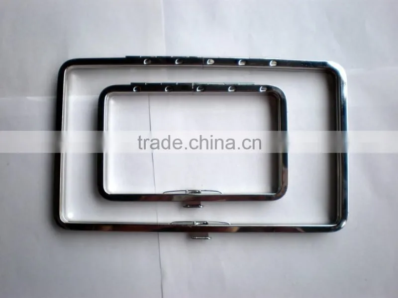 metal wallet frame,purse hardware,wallet clasp