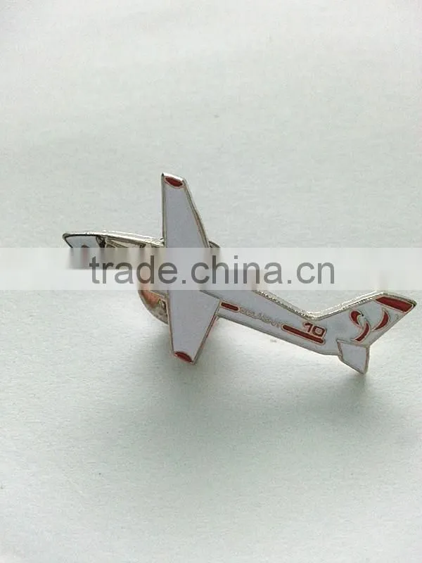 custom lapel pins no minimum/plane lapel pins