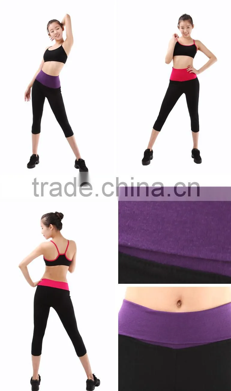 Costume for Dancing Jazz, Capri Dance Pants (1517B)