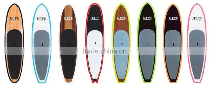 Bamboo Paddle Board Stand Up Sup Board