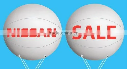 inflatable pvc helium balloon on festival